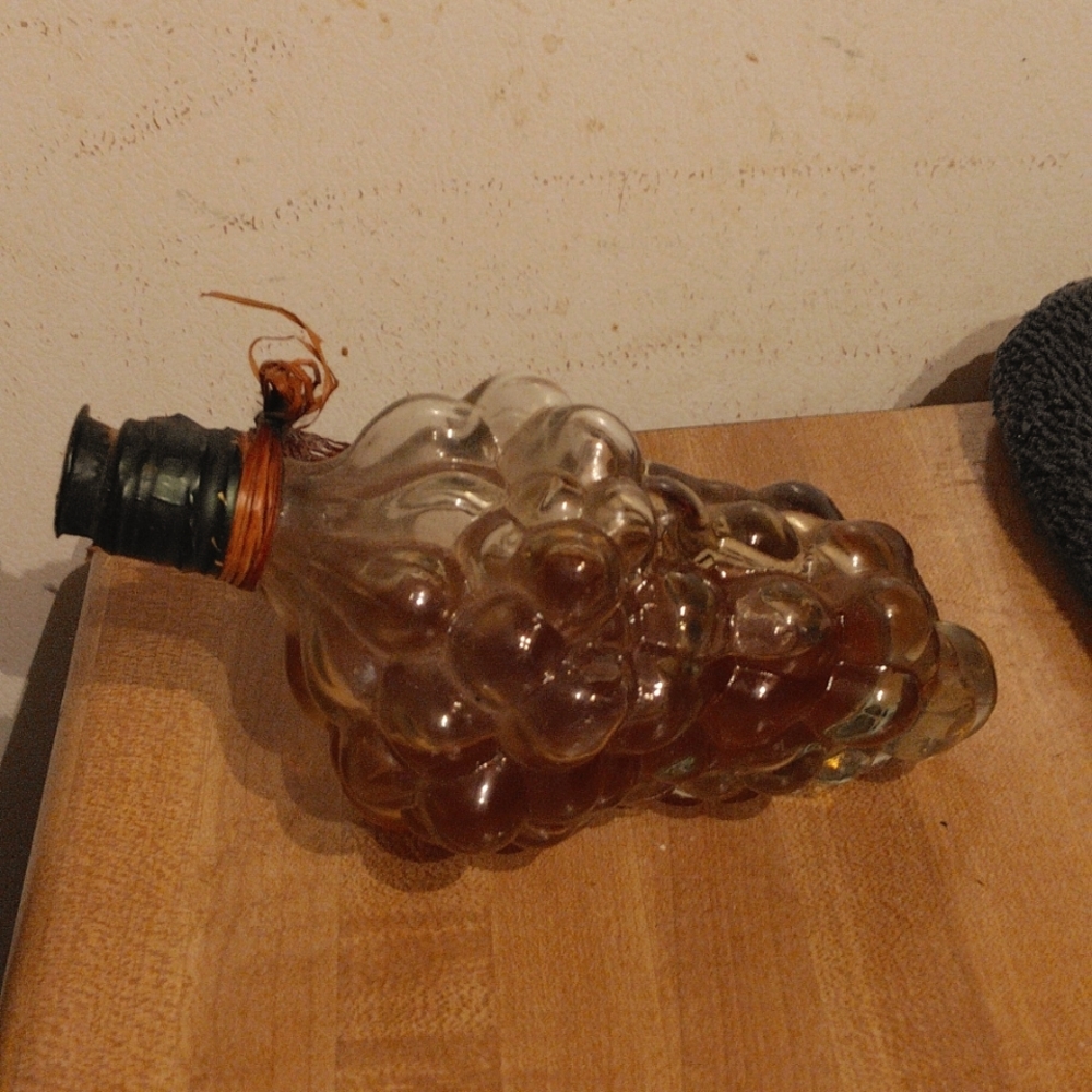 Vintage Grape Wine Container